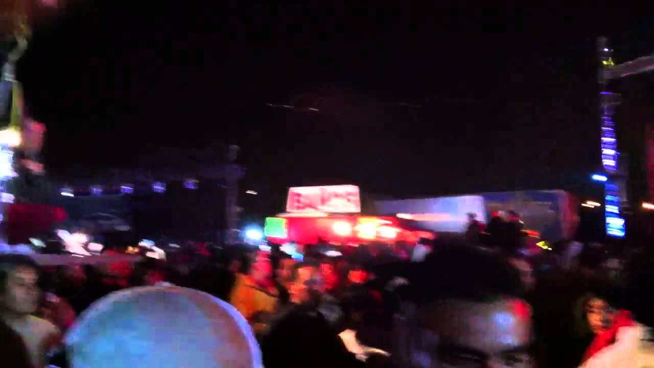 sonidero en el estadio  neza (Richard sonidero)