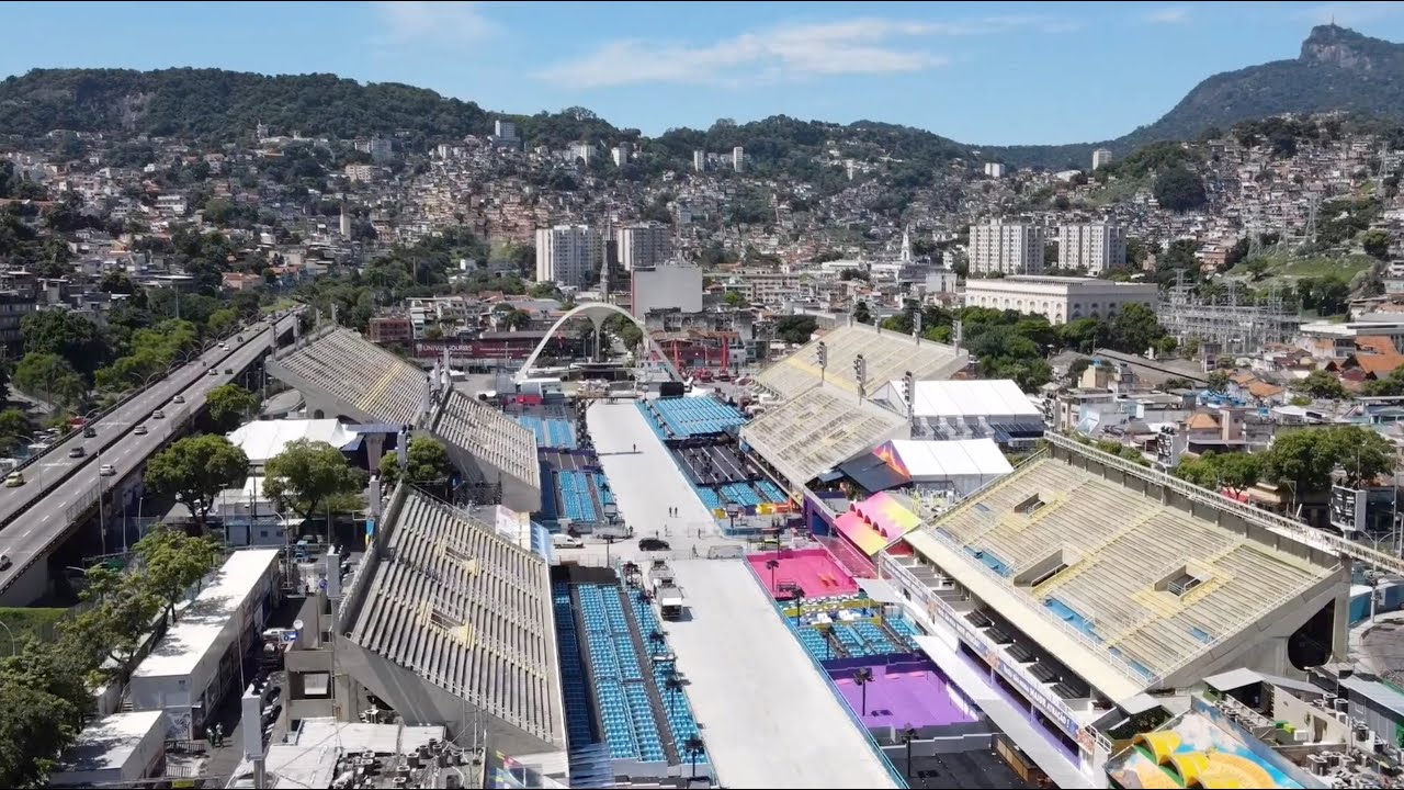 Spa Drone 🚁 - Rio de Janeiro 🇧🇷 - Sambódromo