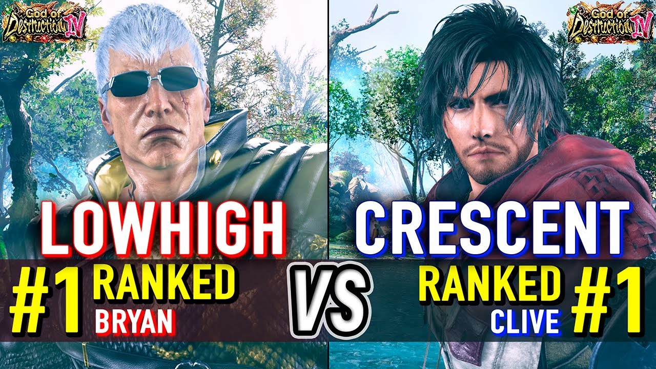T8 🔥 LOWHIGH (#1 Ranked Bryan) vs CRESCENT (#1 Ranked Clive) 🔥 Tekken 8 High Level Gameplay