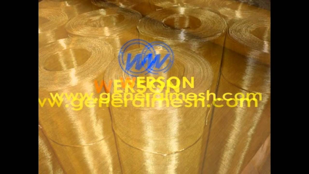 Chine generalmesh N&deg;120 Toile M&eacute;tallique Laiton ,Tissu m&eacute;tallique en Laiton
