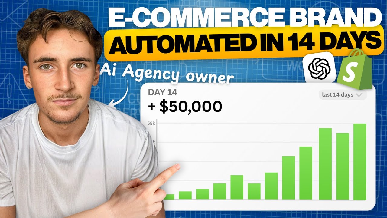 How I'd automate an e-commerce business in 14 days with AI Automation (Full breakdown)