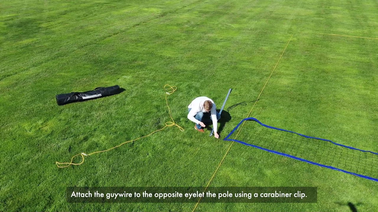 United Volleyball Supply - High Strength Recreation Portable Volleyball Net System