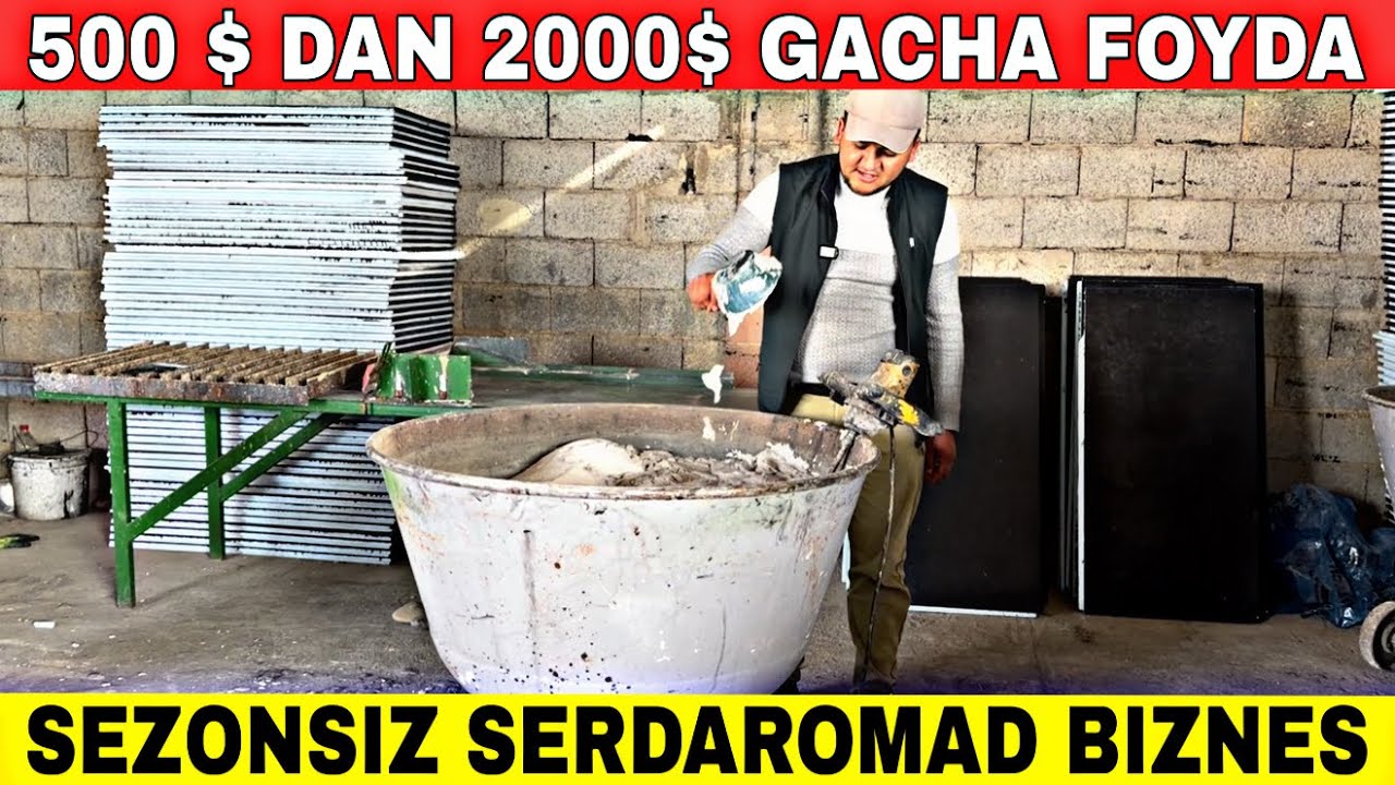 OYIGA 1000$ DAN 2000$ GACHA TOPSA BOLADIGAN SEZONSIZ SERDAROMAD BIZNES