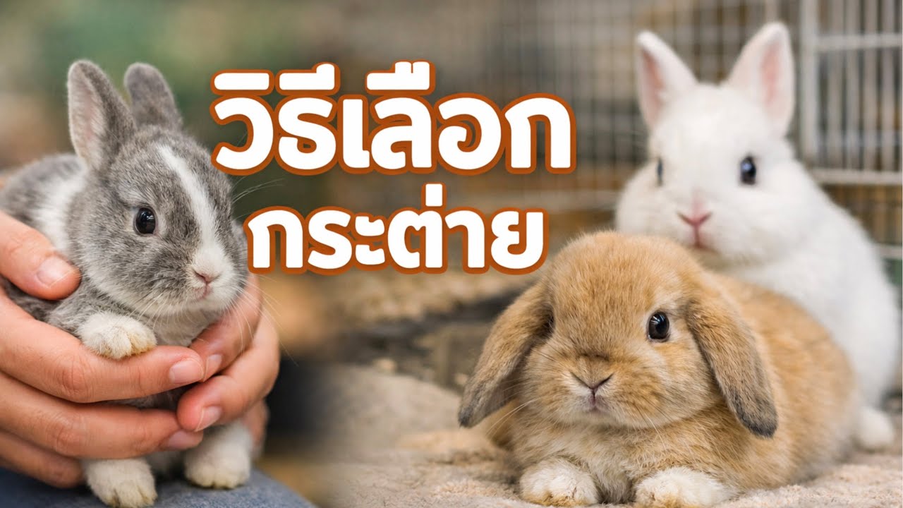 กระต่ายไม่ใช่แค่น่ารัก | วิธีเลือกซื้อให้รอด ตั้งแต่กรงรวม ตลาดนัด จนถึงฟาร์ม