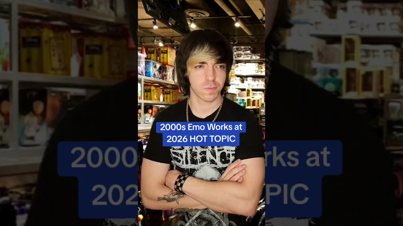 2000s Emo Works at 2026 Hot Topic! #emo #scene #alternative #2000s #hottopic