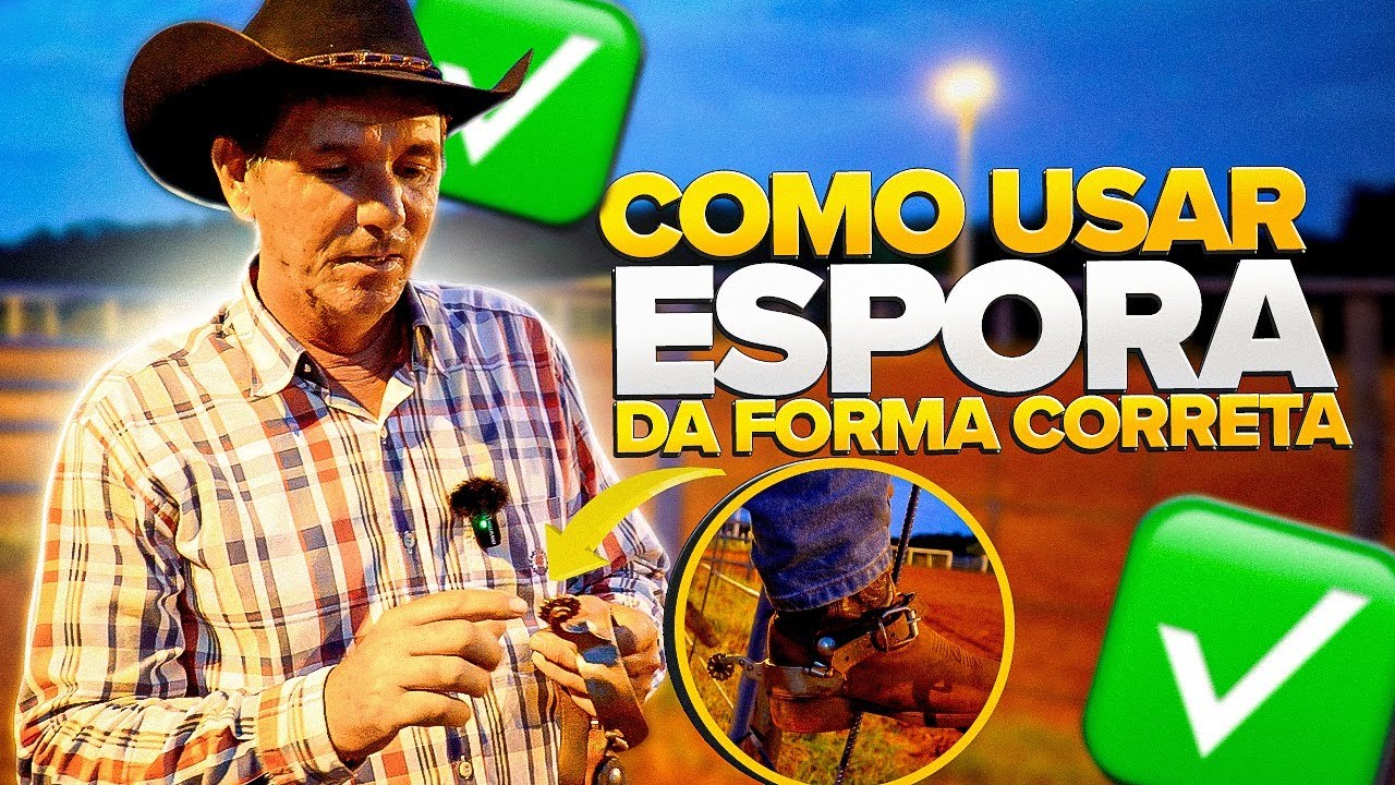 APRENDA A FORMA CORRETA DE USAR ESPORA NO SEU CAVALO! (SEM MACHUCAR)