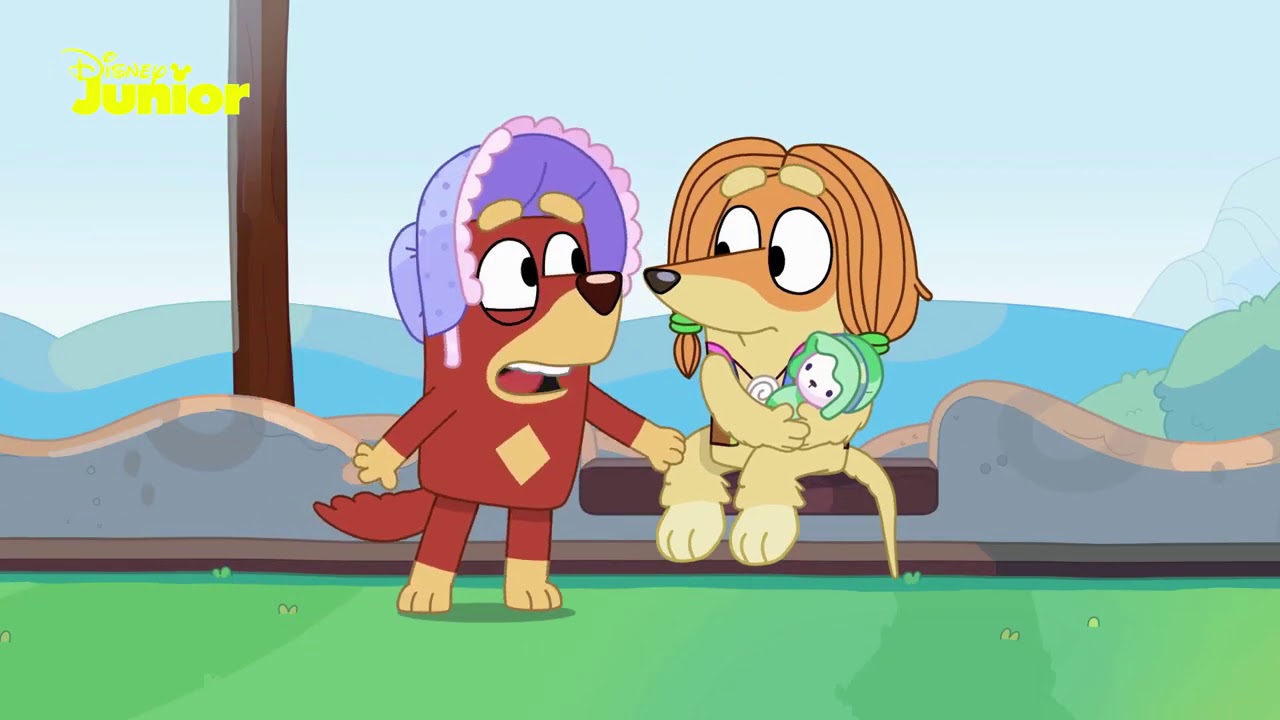 Mums and Dads 👪 | Bluey 💙 | Disney Junior Arabia