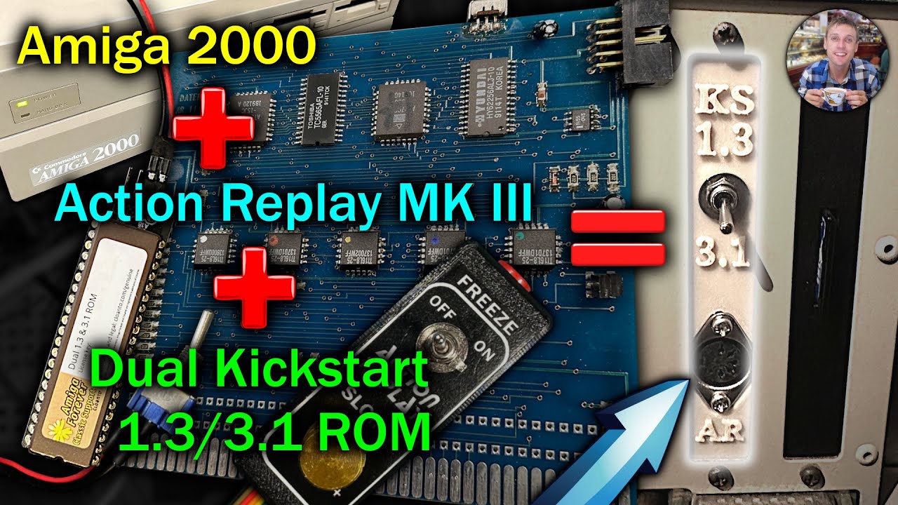 Kickstart & Enable Switch for the A2000 Action Replay