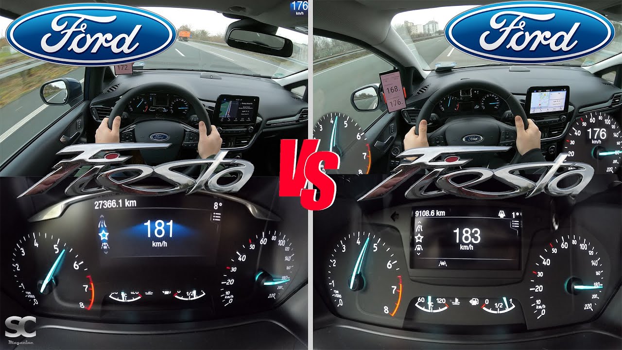 2018 Ford Fiesta Mk8 VS 2020 Ford Fiesta Mk8 Active
