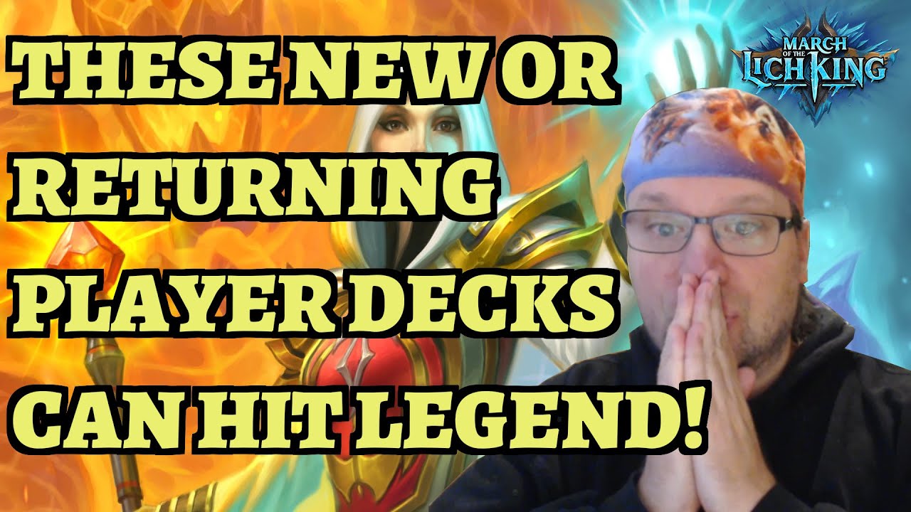 Free New and Returning Player Decks Are Strong After the Nerfs! Hearthstone March of the Lich King