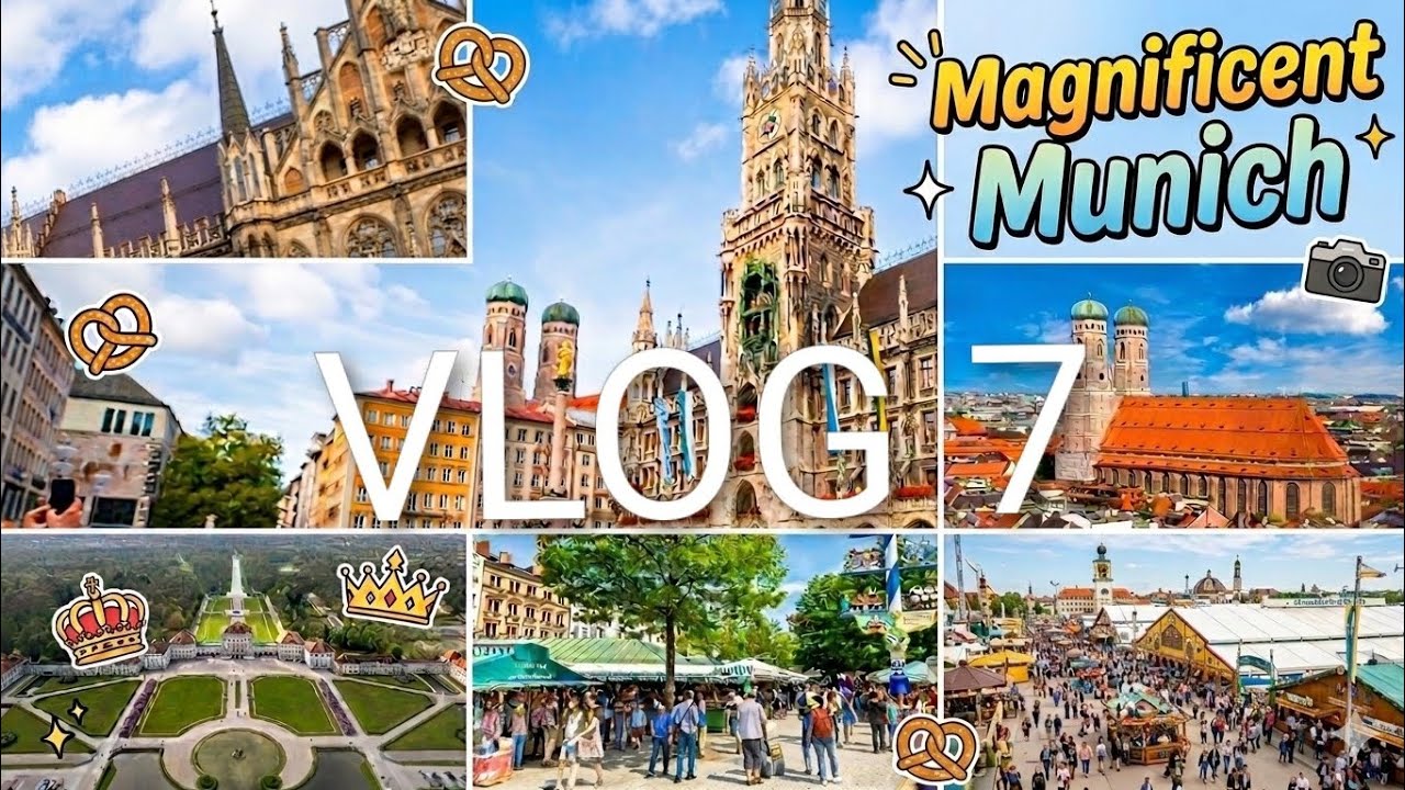 MUNICH (MÜNCHEN) TRIP | VLOG 7                                   #travel #europe #germany #vlog #yt 