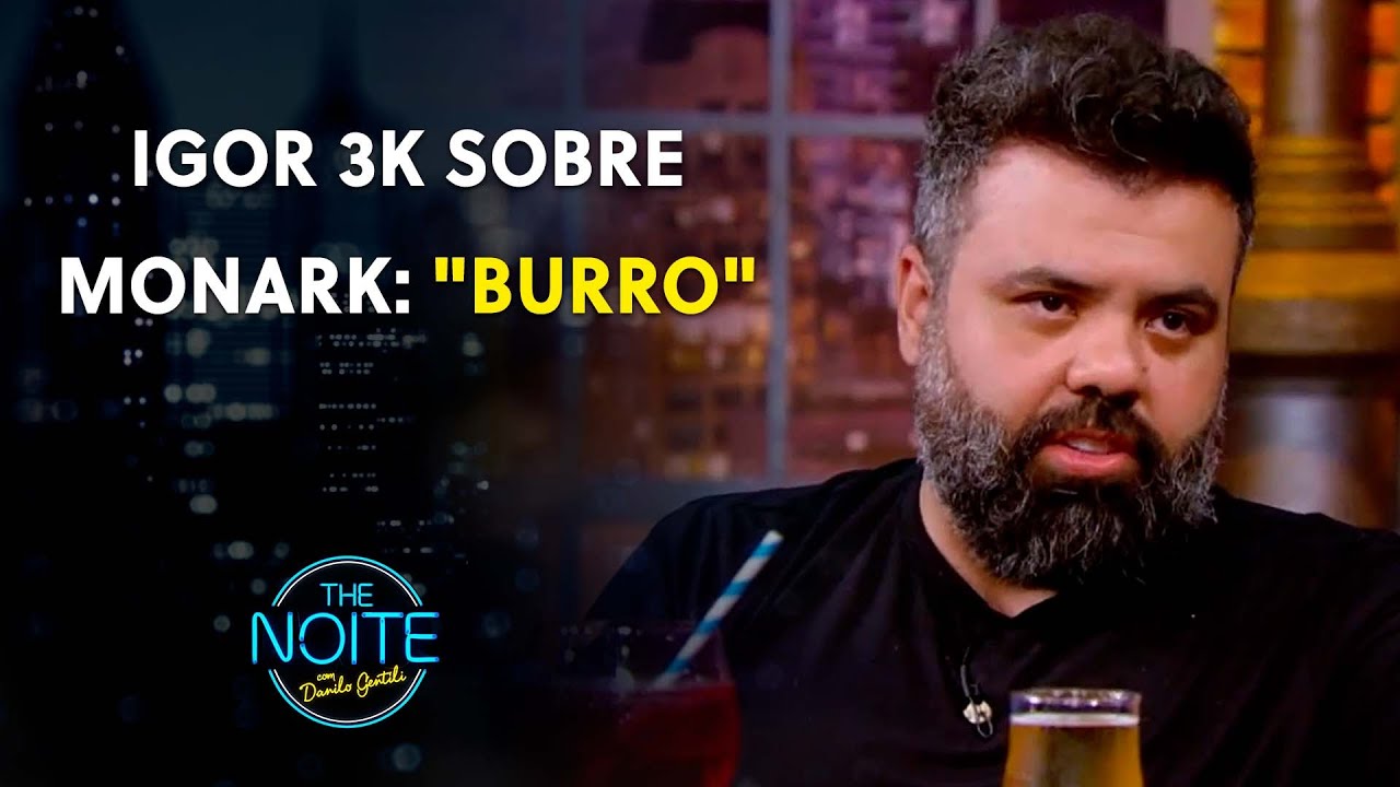 Igor 3K comenta pol&ecirc;mica envolvendo Monark, do Flow Podcast | The Noite (01/05/23)