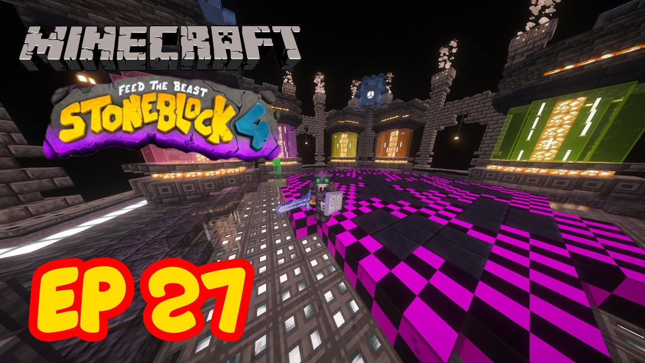 EL CAPITULO CON MAS BUGS QUE HE GRABADO NUNCA - Stoneblock 4 Serie de mods Ep 27
