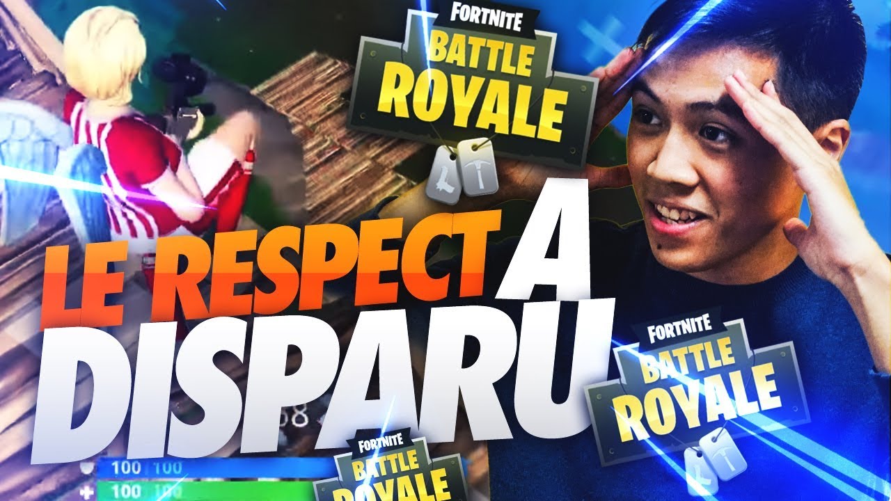 LE RESPECT A DISPARU SUR FORTNITE !! 😂 - KINSTAAR GAMEPLAY