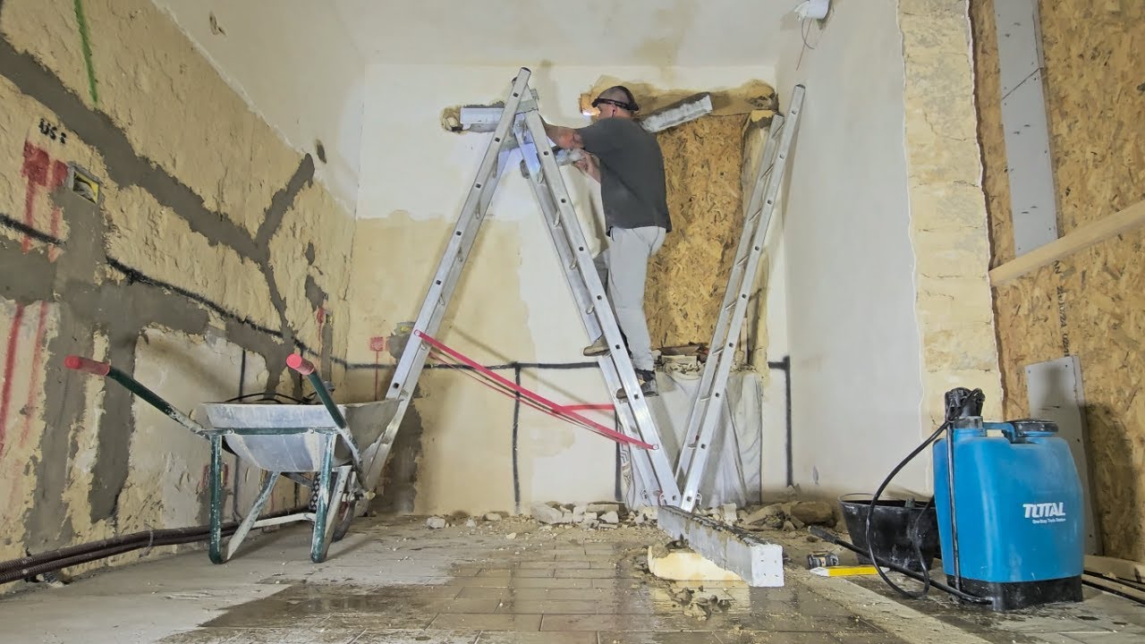 (60) Abandoned Villa Renovation in Sicily | Major Structural Work Begins!