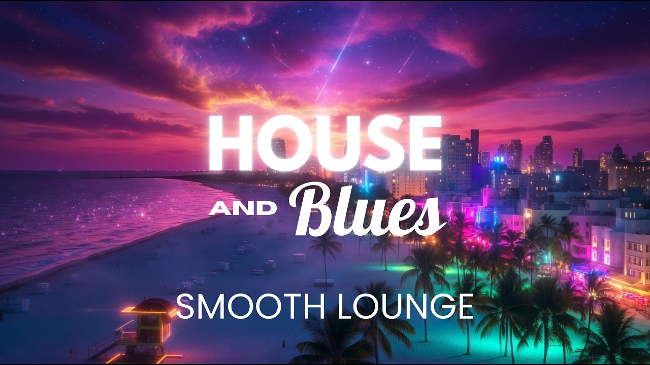 Miami Nights Vol. 2– Deep House & Blues Fusion | Chill Lounge, Study & Work