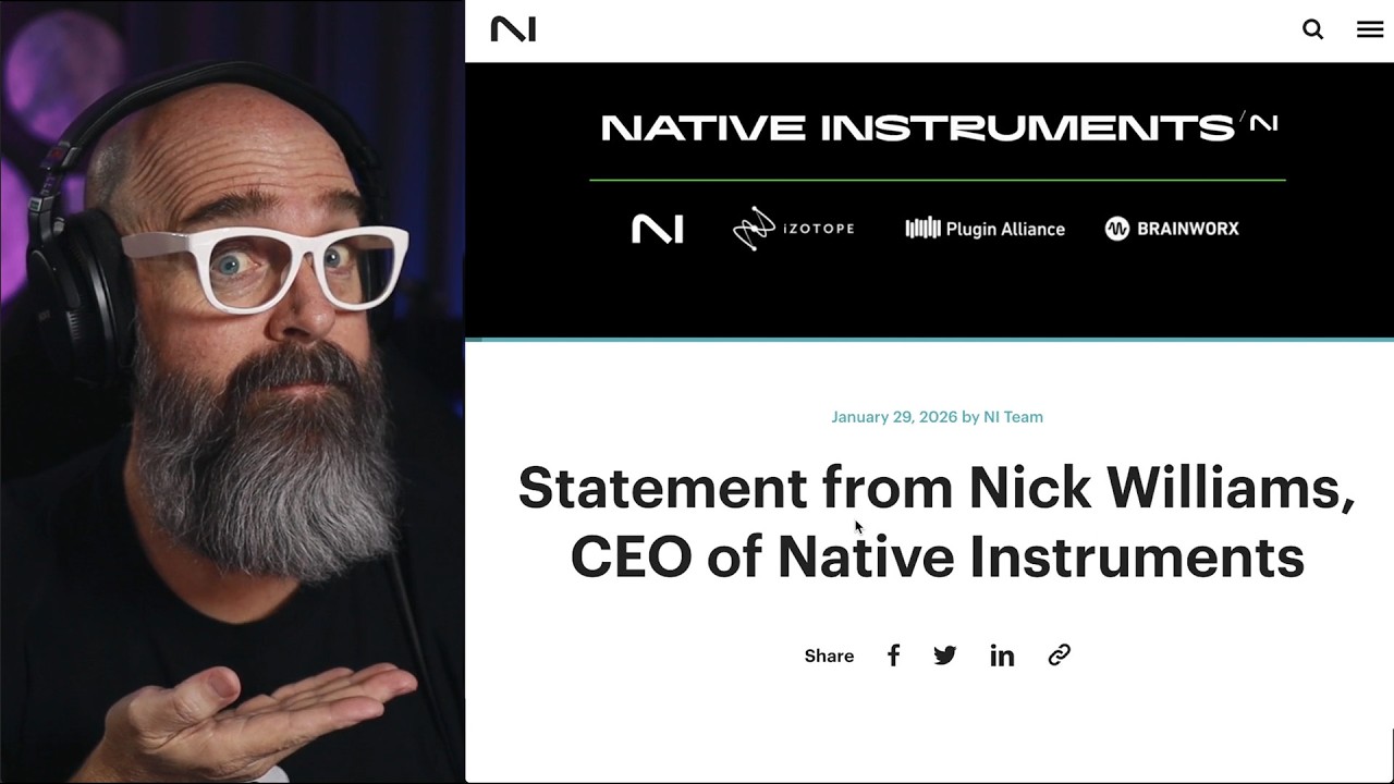 Native Instruments CEO Responds to Insolvency News. Alles klar?