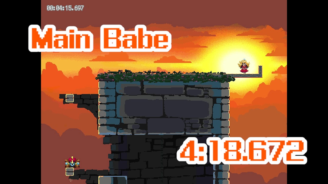 【Speedrun】Jump King Any% (4:18.672)