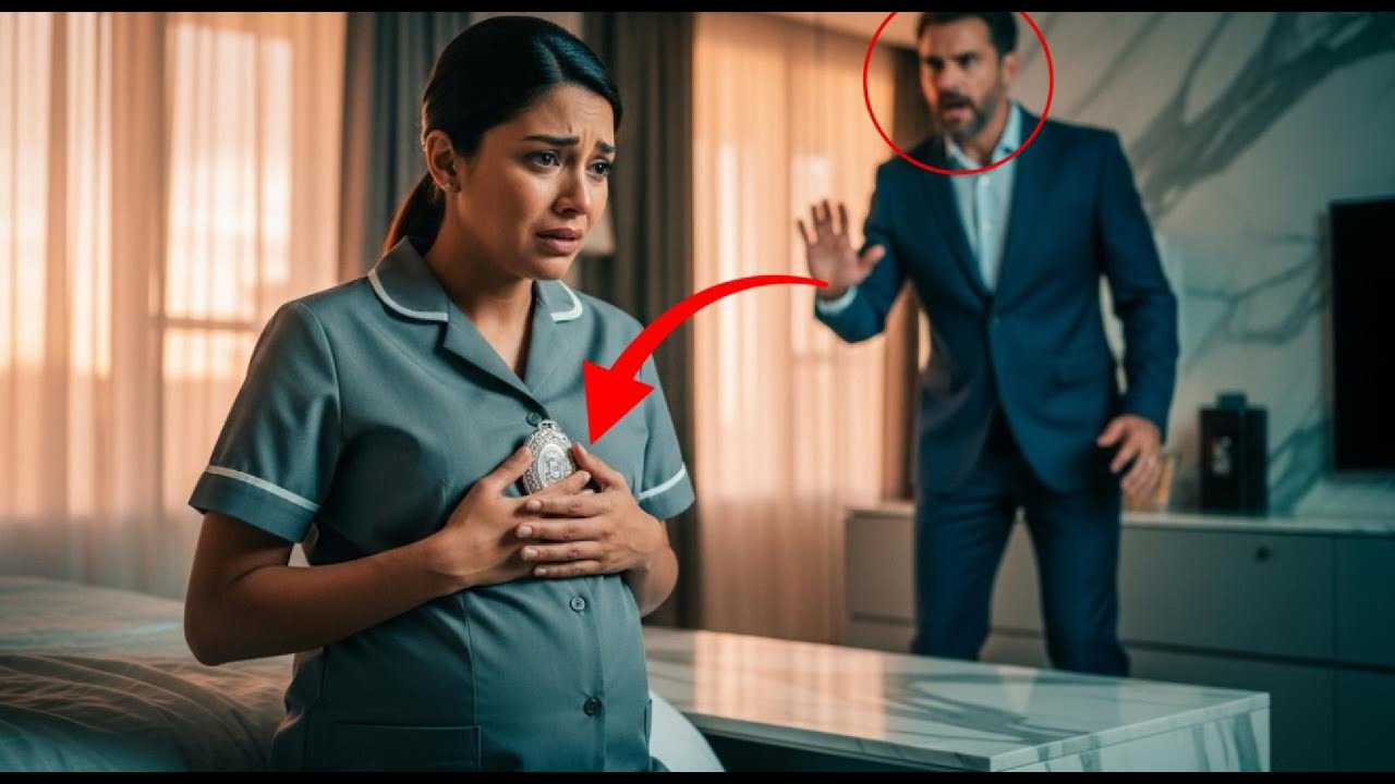 The Millionaire Came Home Early… and Saw the Pregnant Cleaner Hide a Shocking Secret