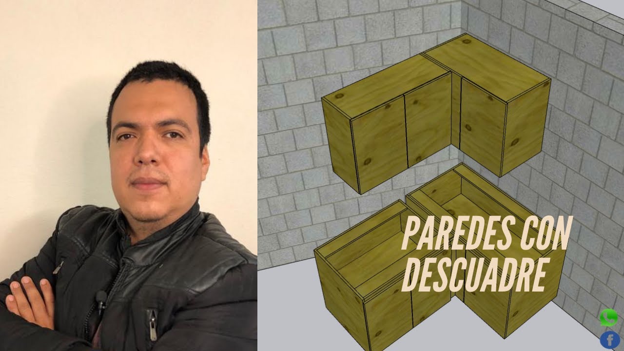 El SECRETO de los esquineros de cocina en paredes con descuadre B