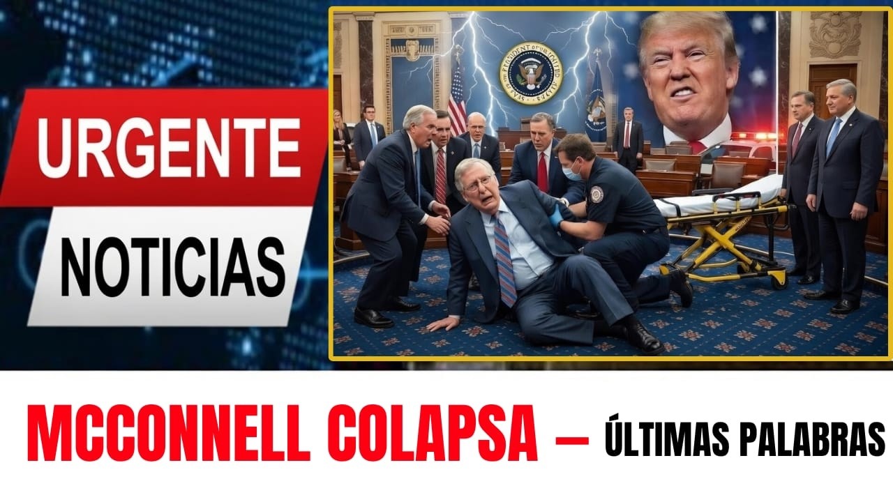 ÚLTIMA HORA: Mitch McConnell colapsa en el Senado — “Perdimos el control de Trump