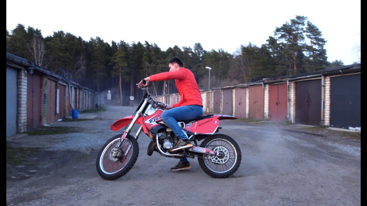 Honda CR125-2 такта Это вещь !!!