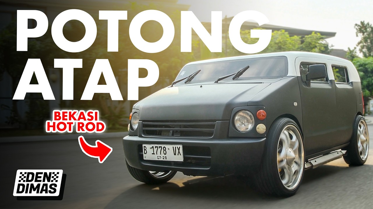 KARIMUN PALING EKSTRIM‼️ ATAP MOBIL DIPOTONG-POTONG, Peleknya 20 inci🔥