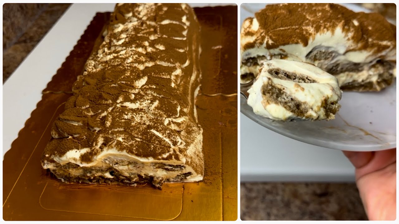 Этот торт тирамису покорит всех… Попробуйте! 🤯🌲