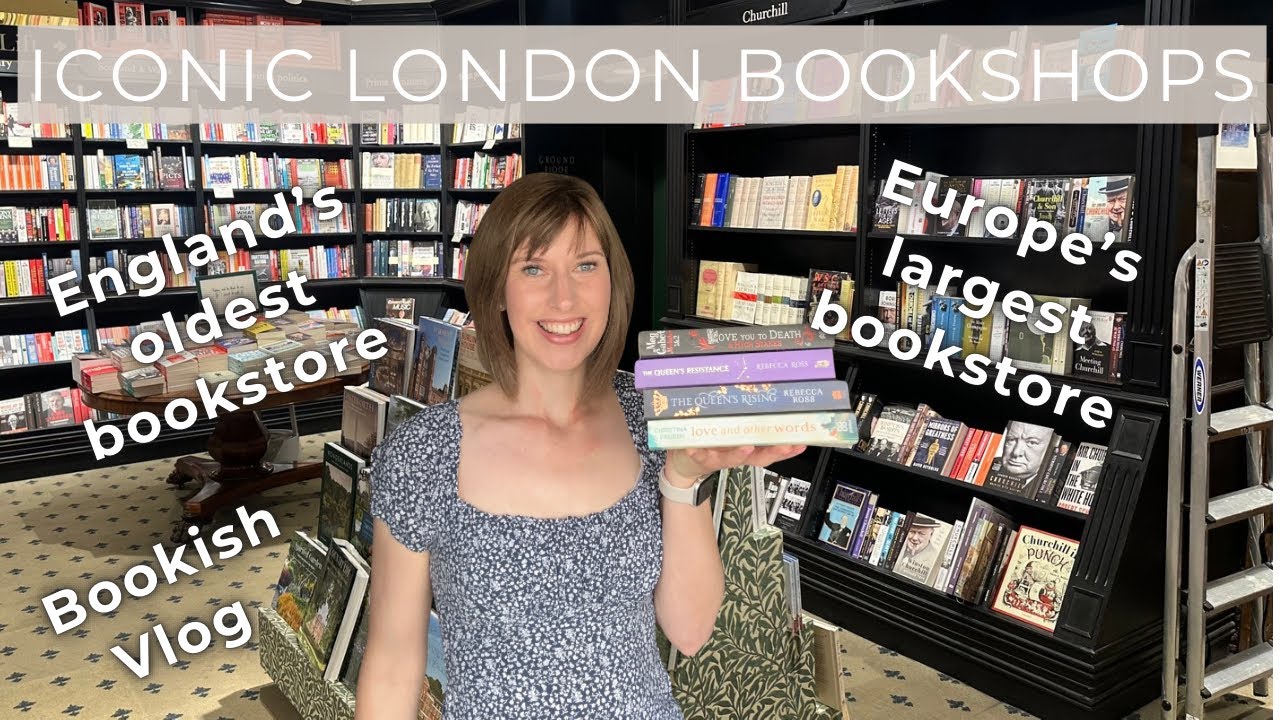 Come Book Shopping with me in LONDON 🇬🇧📚 Bookish Vlog 2025