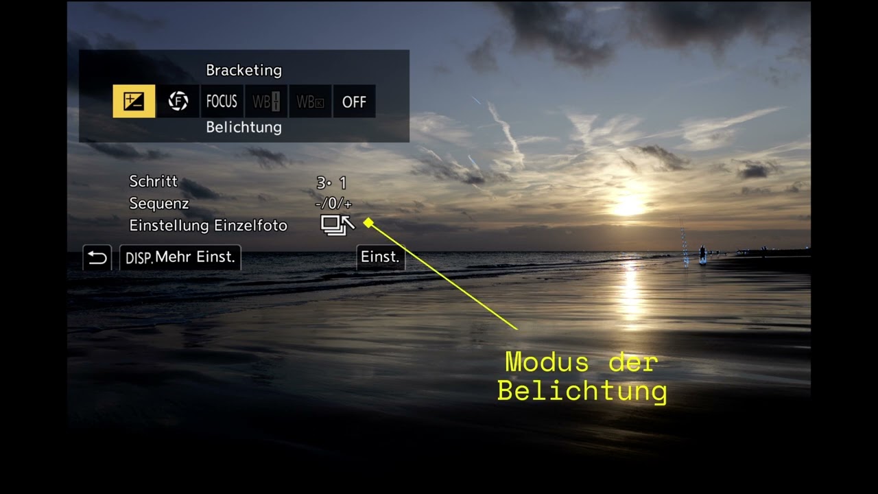 Bracketing an der LUMIX S5 II