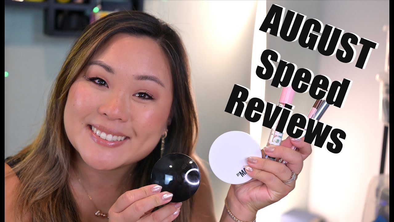 AUGUST SPEED REVIEWS ft. HAUS LABS, KULFI, LAURA MERCIER | EatSleepMascara