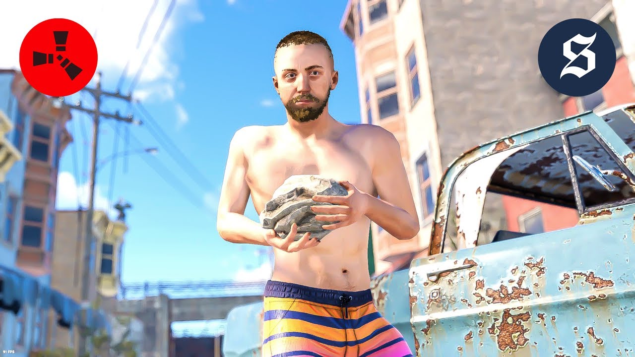 The Solo Warrior Returns for a New Start and Update - SOLO RUST #1 S82