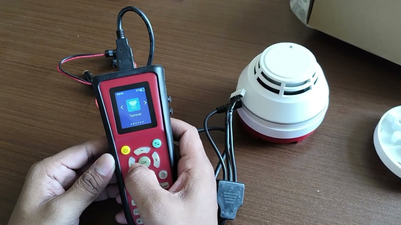 How to code / Program AW-FP300 Addressable Fire Alarm System by AW-CODER2188 (ASENWARE)