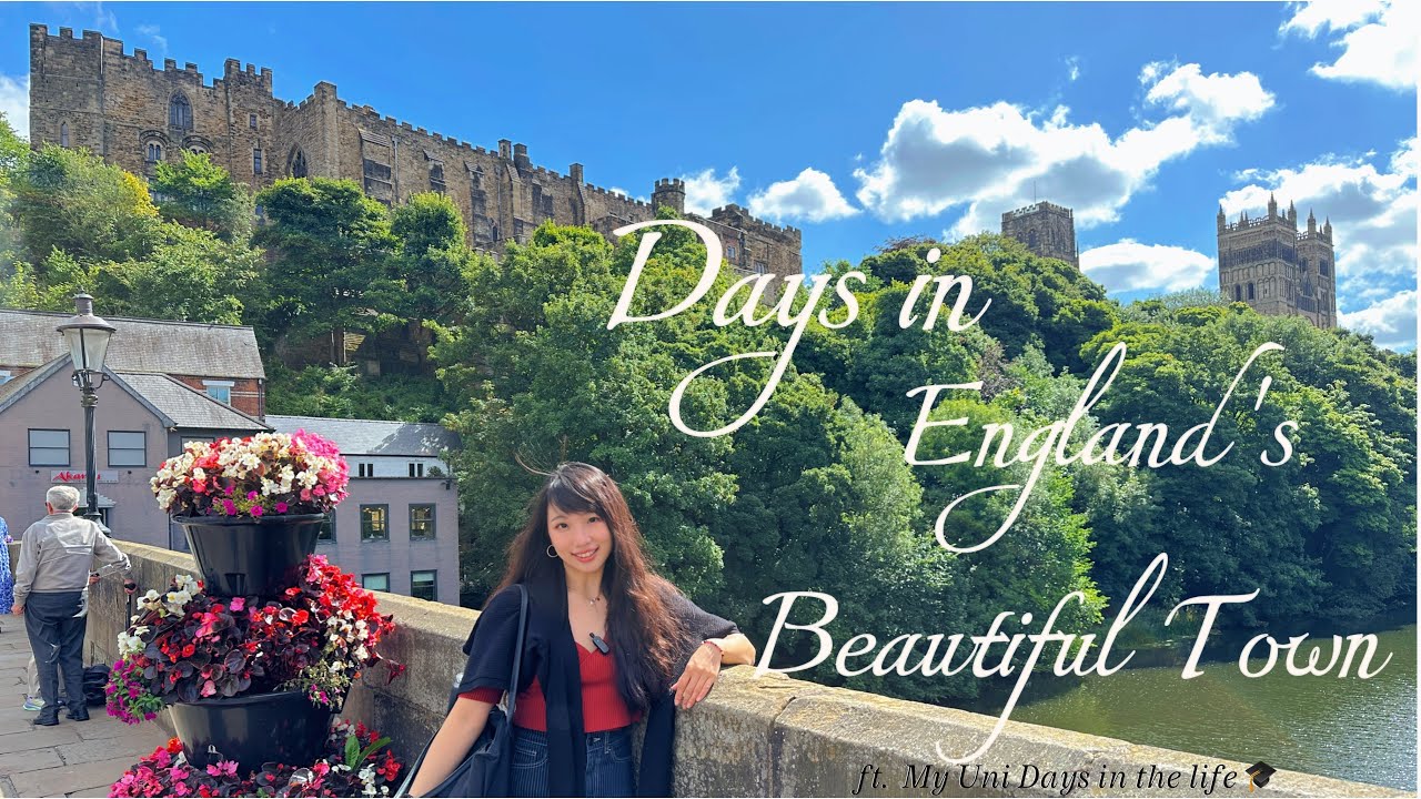 UK Travel Vlog Durham 🇬🇧: Revisiting My University ☀️Castle, Harry Potter, Cozy cafe