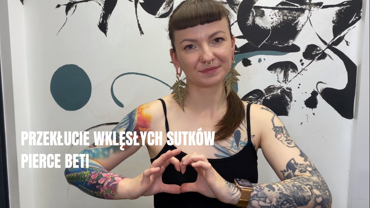 Piercing wklęsłych sutk&oacute;w - Sztorm Tattoo Studio