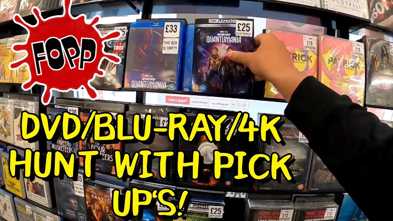 Hunting for DVDs, Blu-Ray's & 4Ks in London!