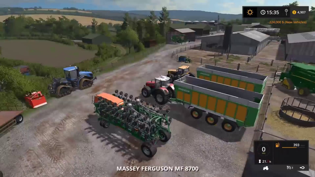 Farming simulator 17 Timelapse #25 | Oak Field