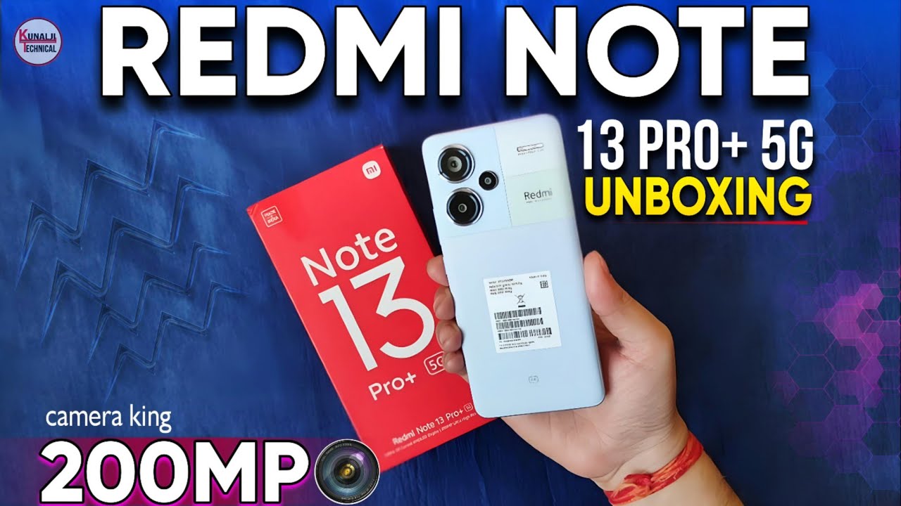 Redmi Note 13 Pro+ 5G Unboxing🔥|| 200MP Camera Under ₹25,000 || Most Popular Redmi Note Series💫
