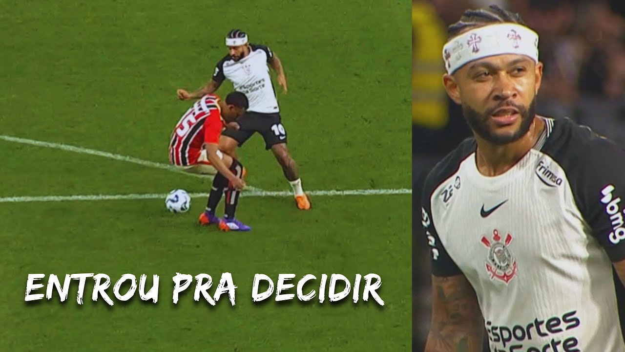 MEMPHIS MARCOU UM GOLA&Ccedil;O | Memphis Depay vs S&atilde;o Paulo