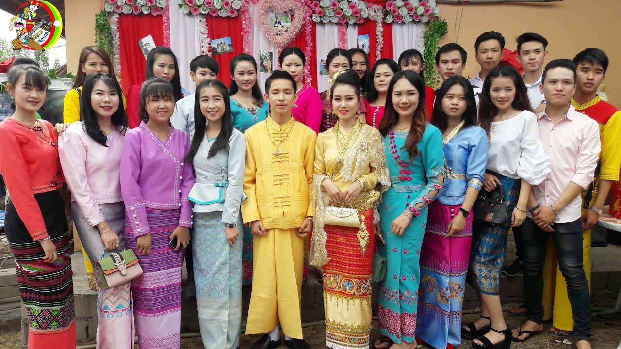 ประเพณีงานแต่งเมืองเชียงตุงสาวบ้านกวางน้องหอมแก้ว Keng Tung traditional wedding party