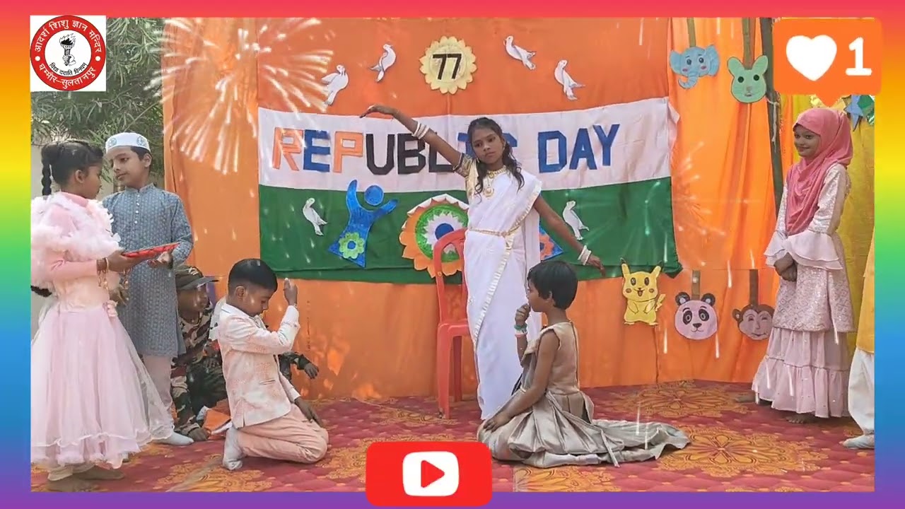 Unity in diversity #trending #school #republicday 