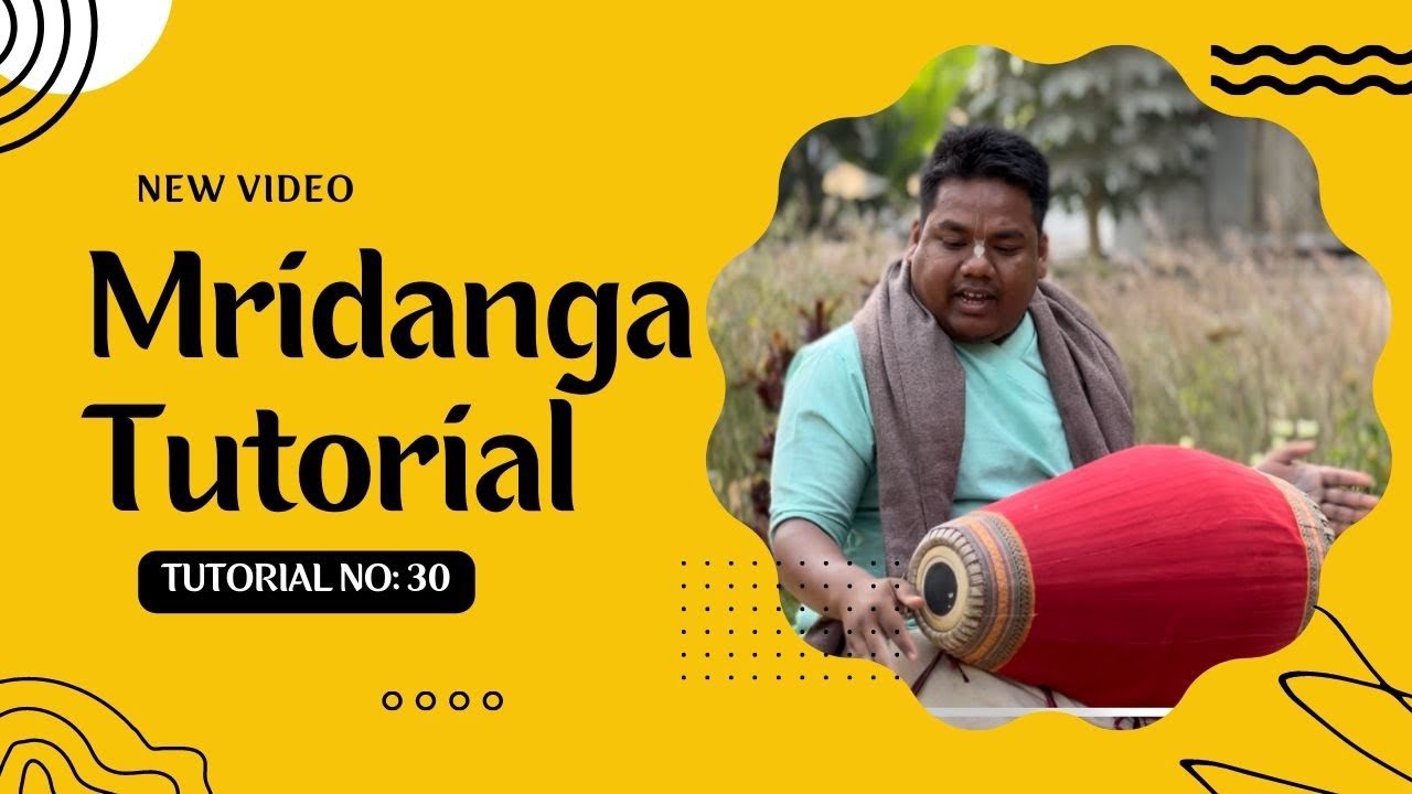 Mridnaga Tutorial 30 | Bimala Chaitanya Das | Ghene Nere Variations for better hand skills