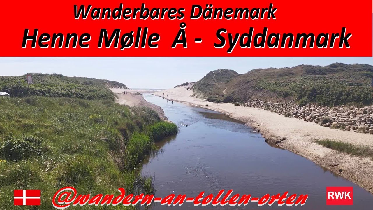 Wunderbares Dänemark - HENNE MØLLE Å  bei Henne Strand