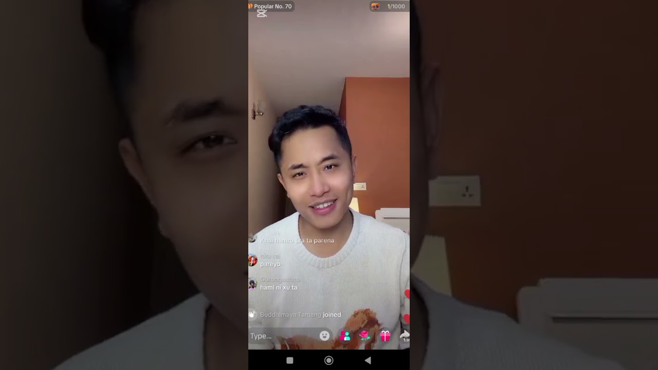 Mr Tamang Tiktok Live 