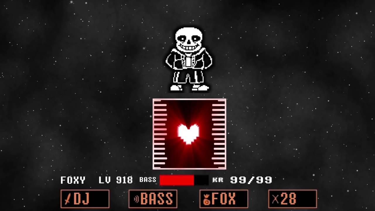 [Dubstep] Megalovania Remix - Sans boss fight - DJBassFox28