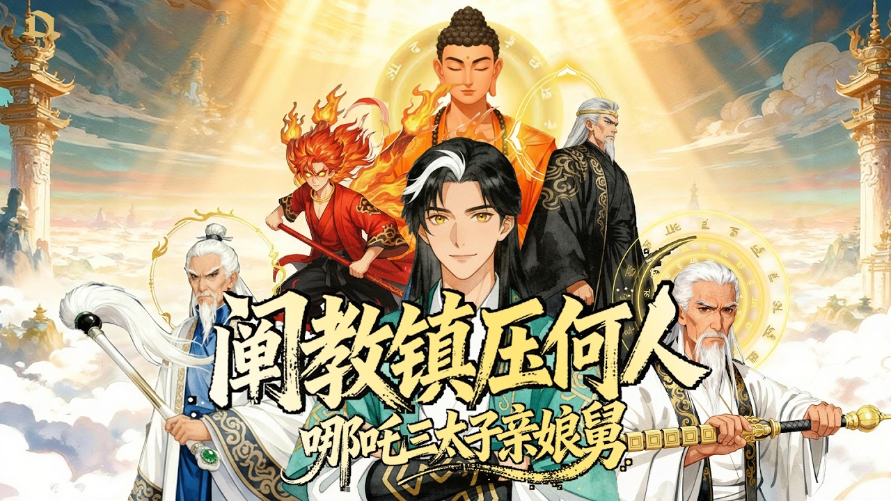 MULTISUB💥新番上线💥封神颱下，小妖林淵正被煉化！鏡中記憶浮現，眾仙駭然：他竟是哪吒親娘舅！曾三救哪吒！廣成子冠冕堂皇的封神大計，終於在這一刻崩塌！#男頻 #動漫#逆襲#穿越 #一口氣看完