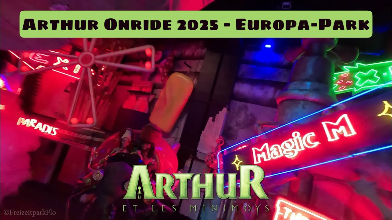 Arthur Onride 2025 - Europa-Park [4K]