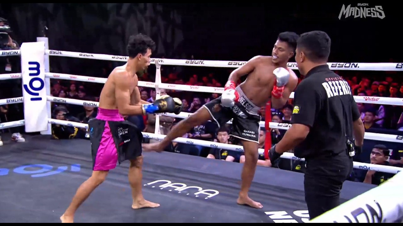 NYONG NELSON VS DEWA AJI FULL FIGHT, BYON MADNESS 3