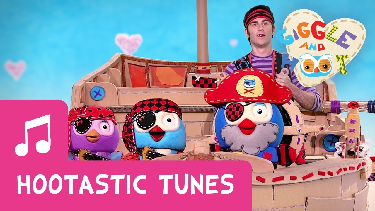 Flying Giggle Ship song | Hootastic Tunes by Giggle and Hoot | ABC Kids
