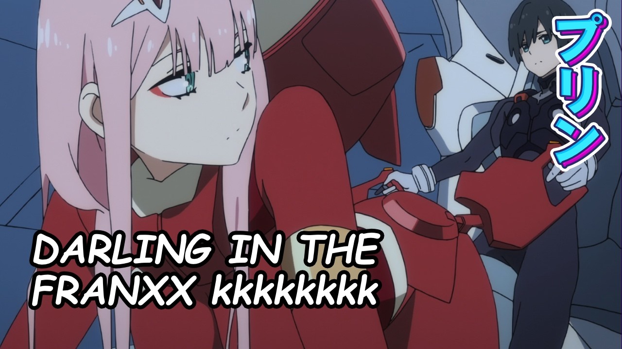 Darling in the Franxx era um anime diferente mesmo kkkkkkkkk